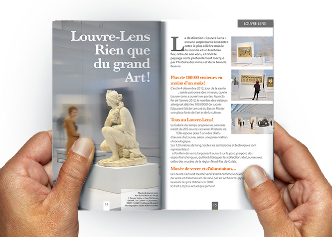 GUIDE TOURISME pas de calais louvre-lens 2013