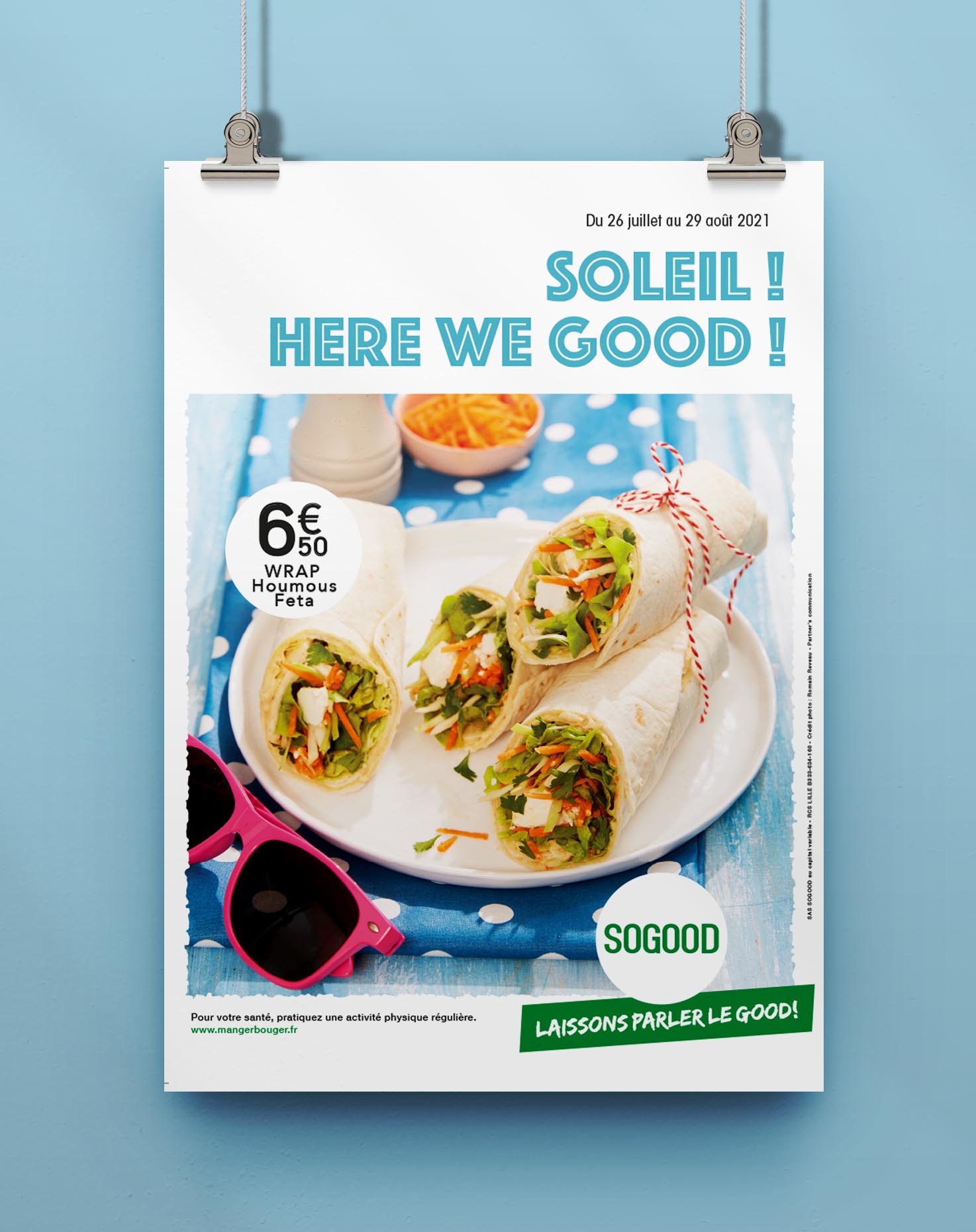 Poster wrap  sogood 2020 Eté 