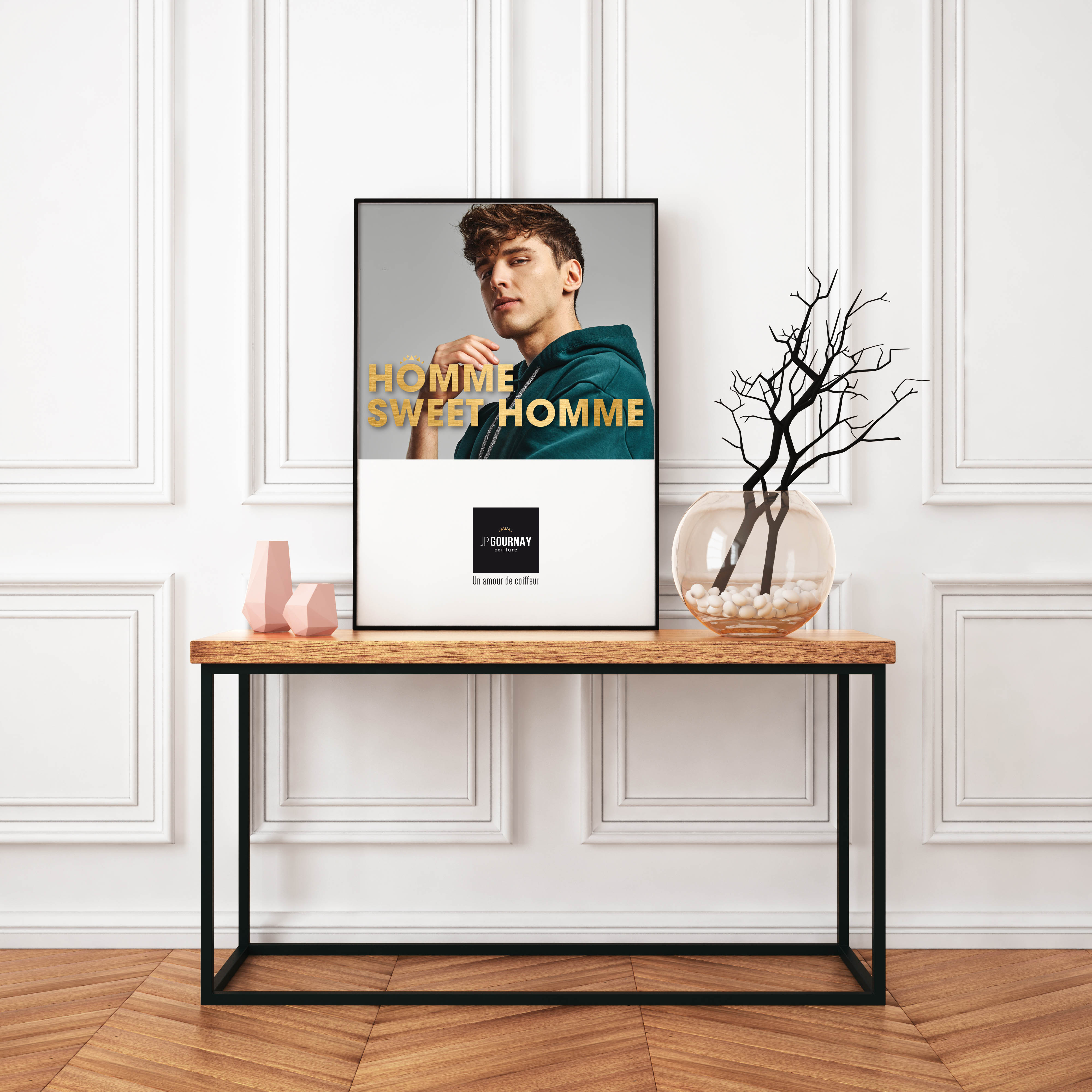 gomina affiche book homme