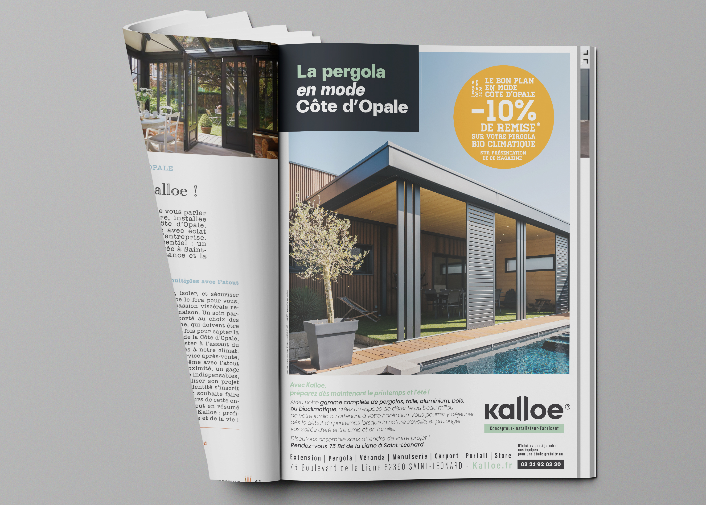 PRESSE PERGOLAS KALLOE