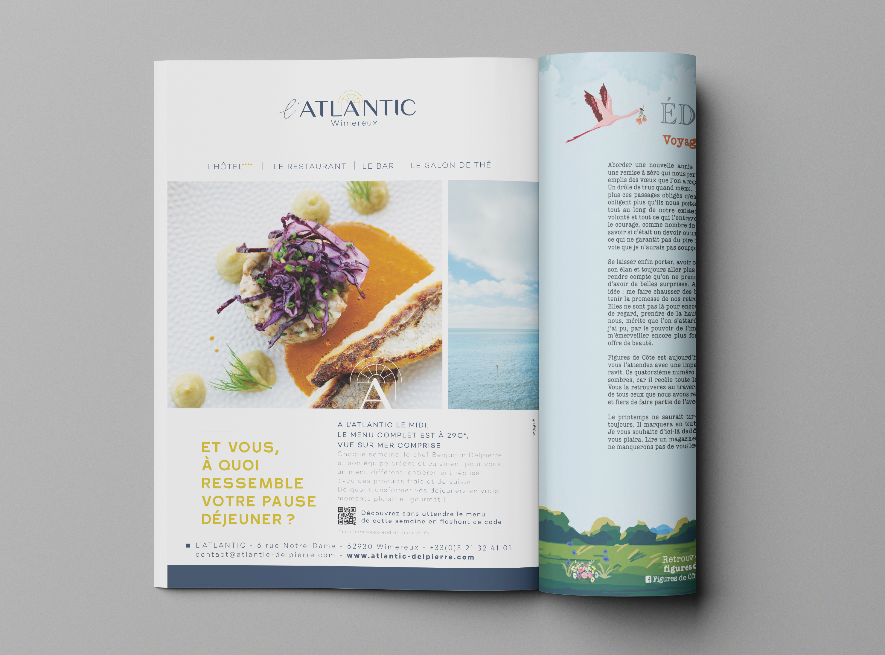presse dejeuner atlantic